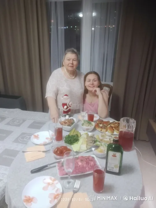 Cozy Holiday Gathering Captured in Live2D Animation – AI Generated Video | Hailuo AI