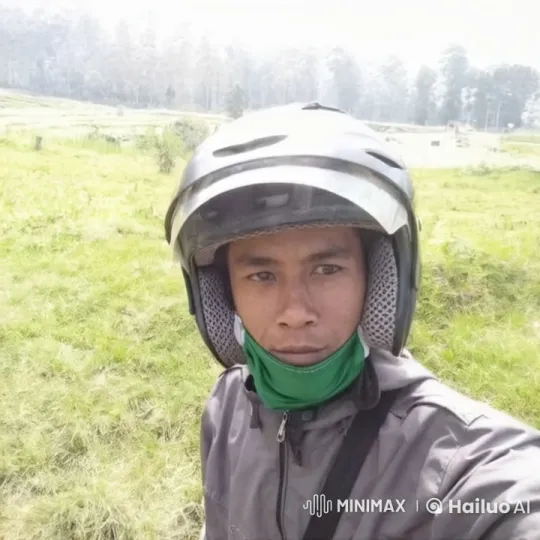 Aerial View of Serene Countryside with Interactive Person – AI Generated Video | Hailuo AI