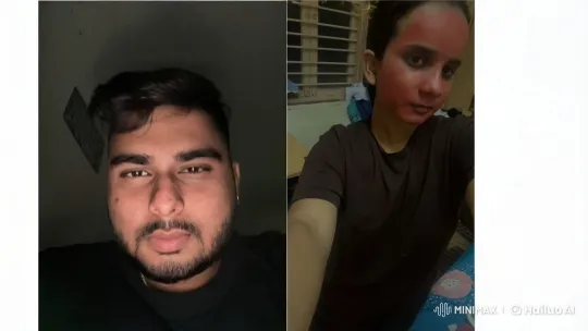 Intimate Connection: A Dimly Lit Journey to a Gentle Kiss – AI Generated Video | Hailuo AI
