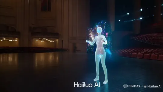Hailuo AI Conducts Light and Sound Symphony – AI Generated Video | Hailuo AI