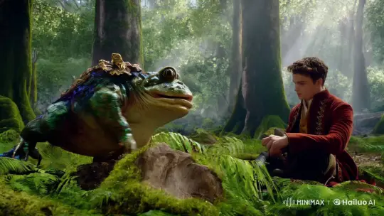 The Frog-King and Prince Henry in Enchanted Forest Setting – AI Generated Video | Hailuo AI