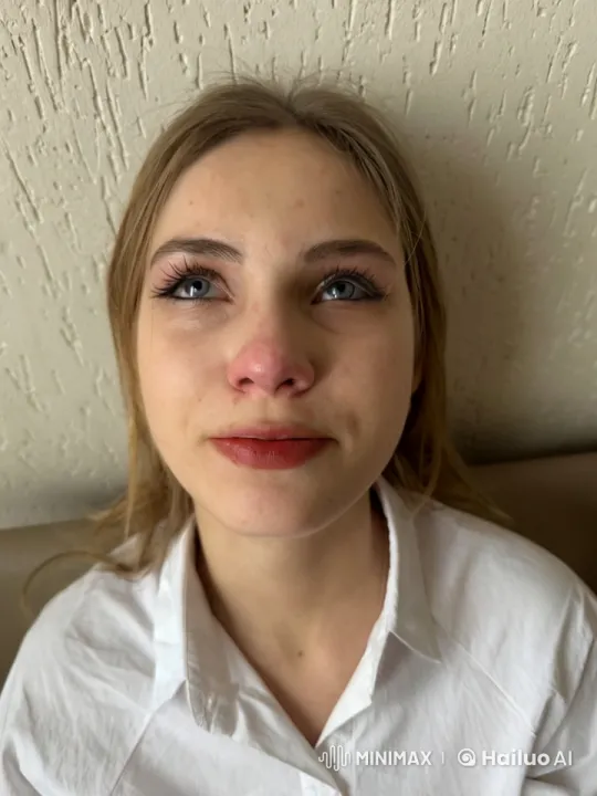 Girl Transforms into Monkey Holding "I Am Always Wrong" Sign – AI Generated Video | Hailuo AI