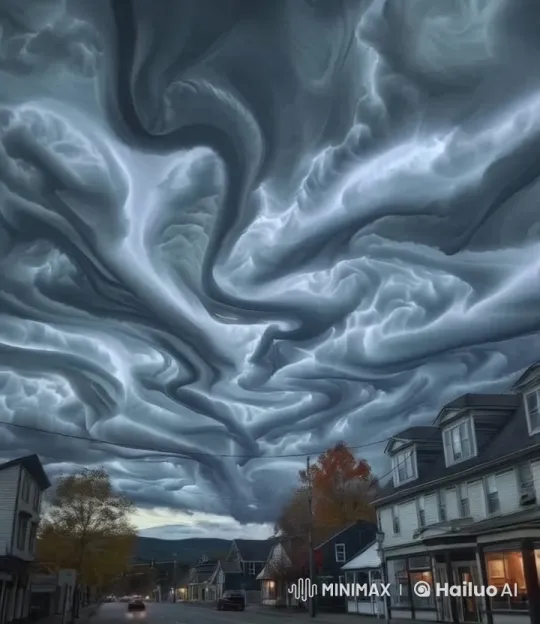 Innovative Display Technology Mimics Fluid Skies – AI Generated Video | Hailuo AI