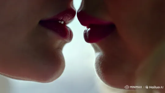 Intimate Lips: A Study in Sensual Symmetry – AI Generated Video | Hailuo AI