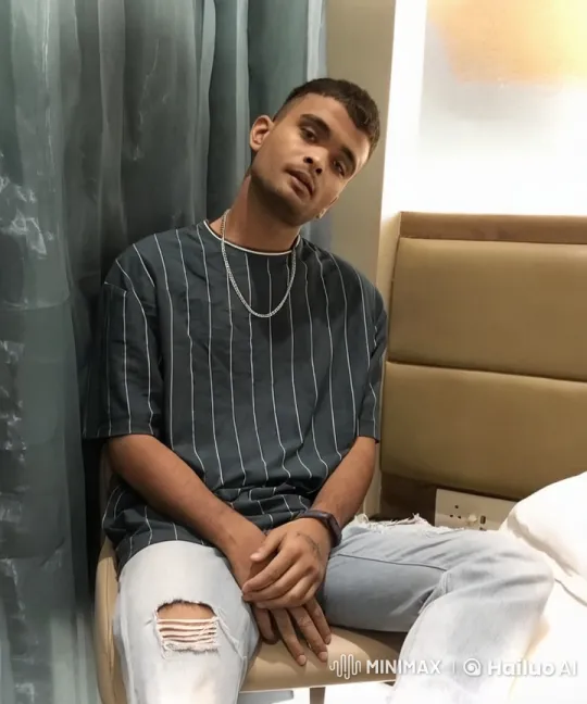 Young Men Share Intimate Moment in Soft-Lit Room – AI Generated Video | Hailuo AI