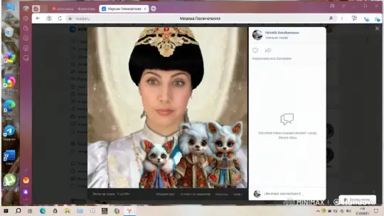 Traditional Woman with Animated Dolls in Serene Setting – AI Generated Video | Hailuo AI