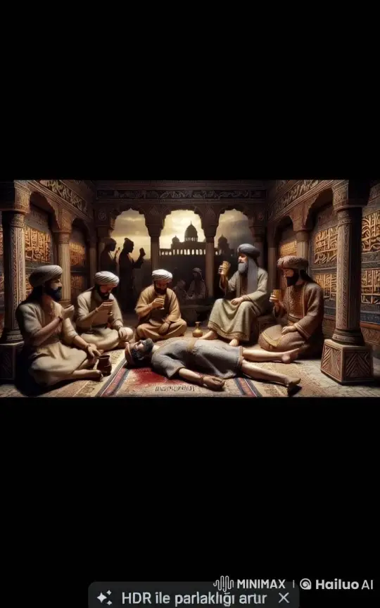 Ancient Court Mourning Ritual After King's Assassination – AI Generated Video | Hailuo AI