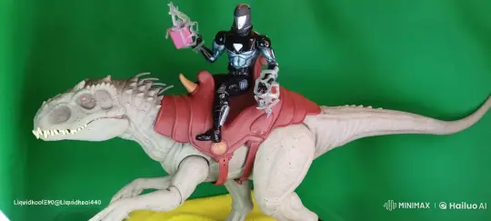 Iron Cobra Commander Charges into Battle on Armored Dinosaur – AI Generated Video | Hailuo AI