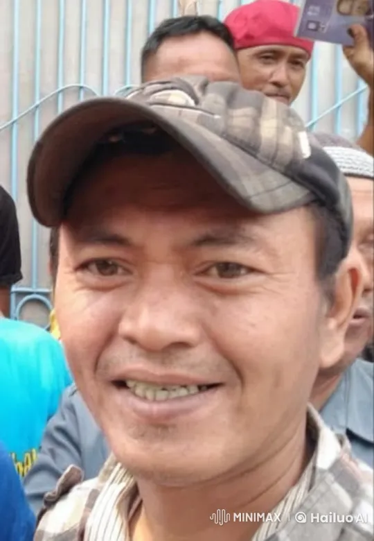 Man in Plaid Cap Cries Profusely, Expression of Sorrow – AI Generated Video | Hailuo AI