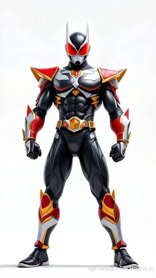 Heroic Armored Character in Live2D with Futuristic Design – AI Generated Video | Hailuo AI