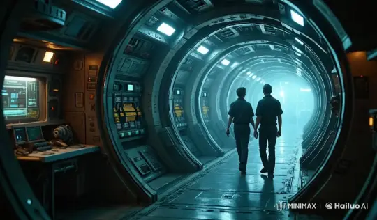 Spacecraft Crew Battles Glitch Amid Alien Threat – AI Generated Video | Hailuo AI