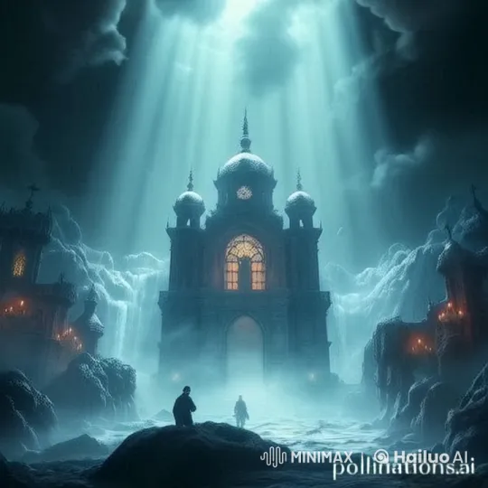 Mystical Dragon Confronts Fleeing Figures in Live2D Animation – AI Generated Video | Hailuo AI