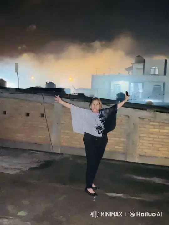 Mysterious Ritual on Rooftop with Supernatural Manifestation – AI Generated Video | Hailuo AI