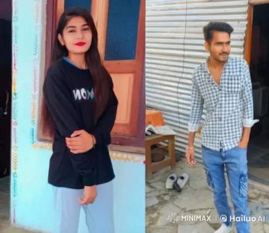 Two Strangers Meet and Kiss on Split-Screen – AI Generated Video | Hailuo AI
