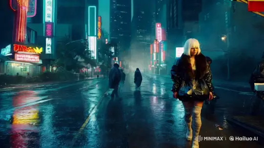 Dystopian Los Angeles: A Blade Runner's Visual Narrative – AI Generated Video | Hailuo AI