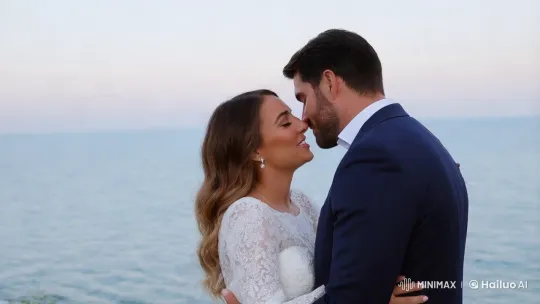 Kissing each other – AI Generated Video | Hailuo AI
