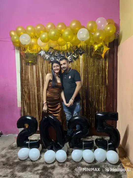 Couple's Photo Session Turns to Betrayal at New Year Celebration – AI Generated Video | Hailuo AI