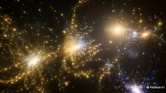 Disney Pixar's Cosmic Ballet in Vivid 3D Animation – AI Generated Video | Hailuo AI