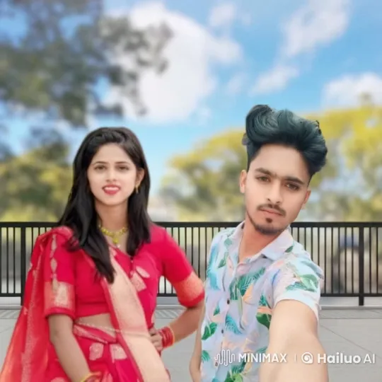 Young Couple Shares Affectionate Kiss and Embrace – AI Generated Video | Hailuo AI