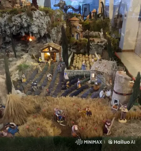 Vibrant Pastoral Village Life in Animated Detail – AI Generated Video | Hailuo AI