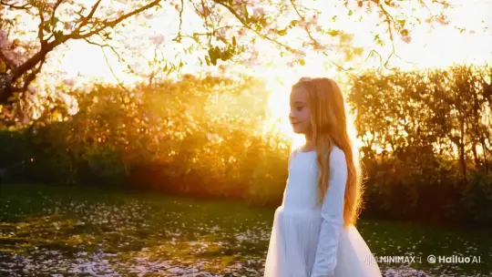 Dawn's Garden: A Dance of Hope and Love – AI Generated Video | Hailuo AI