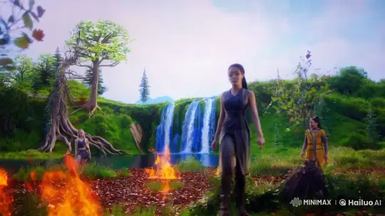 Five Elements: A Harmonious Dance of Nature – AI Generated Video | Hailuo AI