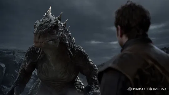IMAX Close-Up Captures Monster's Terrifying Detail – AI Generated Video | Hailuo AI