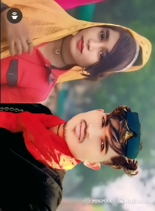 Two Individuals in a Serene Outdoor Setting – AI Generated Video | Hailuo AI