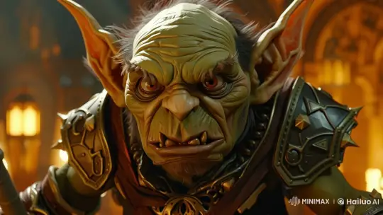 Goblin's Hilarious Dance in Urban Chaos – AI Generated Video | Hailuo AI