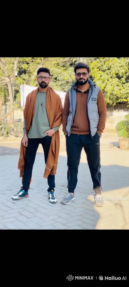 Two Men Share a Tender Kiss in a Leafy Setting – AI Generated Video | Hailuo AI