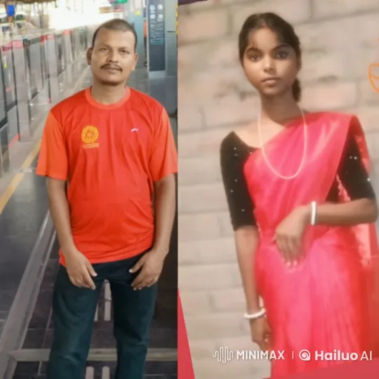 Live2D Animation: Station Platform & Brick Wall Characters – AI Generated Video | Hailuo AI
