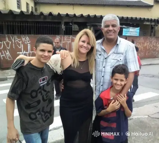 Family Harmony and Joy Captured on Street – AI Generated Video | Hailuo AI