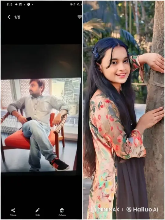 Couple's Intimate Connection in Split-Screen Video – AI Generated Video | Hailuo AI