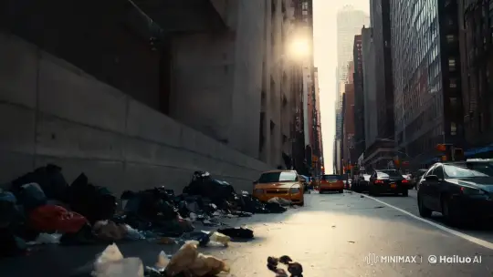 Artistic Study of NYC Rats in Slow-Motion – AI Generated Video | Hailuo AI