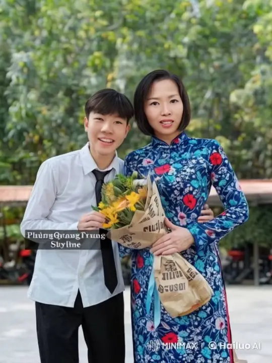 Mother and Child Bond in Serene Outdoor Embrace – AI Generated Video | Hailuo AI