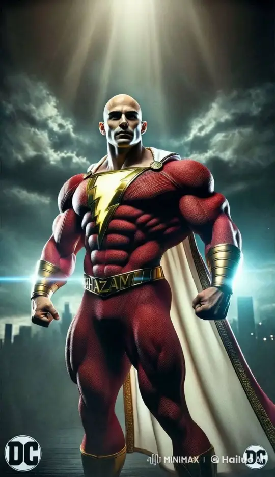 Heroic Stance: Superhero in Spotlight – AI Generated Video | Hailuo AI