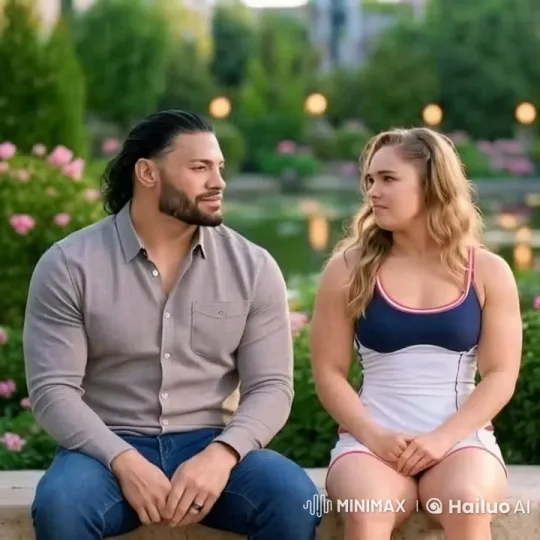 Couple's Intimate Moment in a Tranquil Garden – AI Generated Video | Hailuo AI