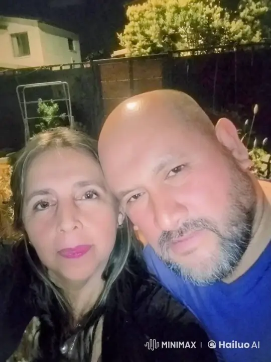 Couple in Peaceful Night Garden Moment – AI Generated Video | Hailuo AI