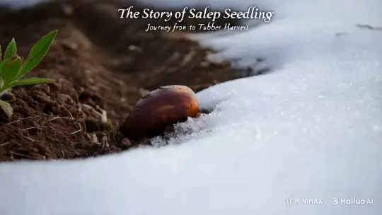 The Story of the Salep Seedling: A Cinematic Journey – AI Generated Video | Hailuo AI
