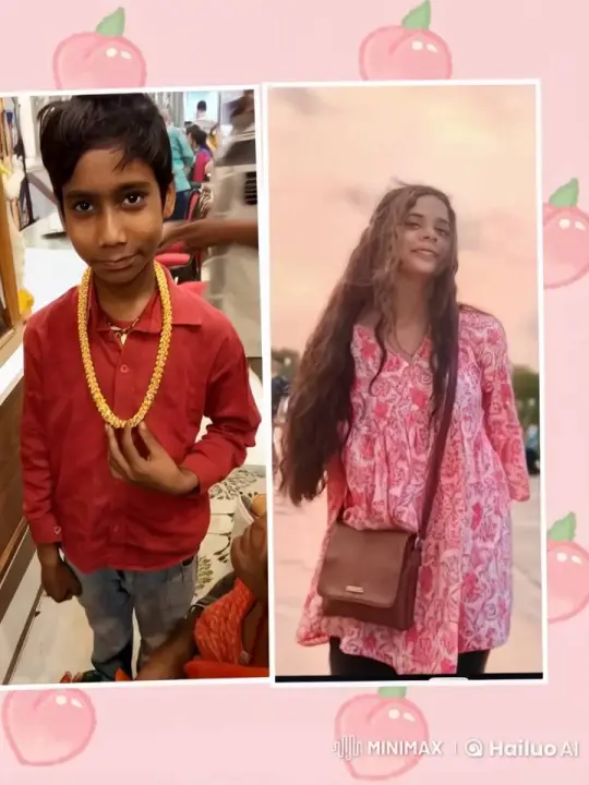 Boy and Woman Embrace in Split-Screen Reunion – AI Generated Video | Hailuo AI