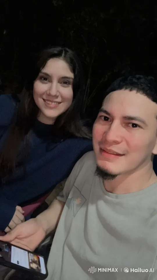 Couple Sharing Intimate Moment in Night's Warm Glow – AI Generated Video | Hailuo AI
