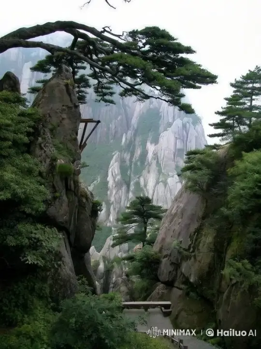 Mystical Mountain Path: A Tranquil Natural Sanctuary – AI Generated Video | Hailuo AI