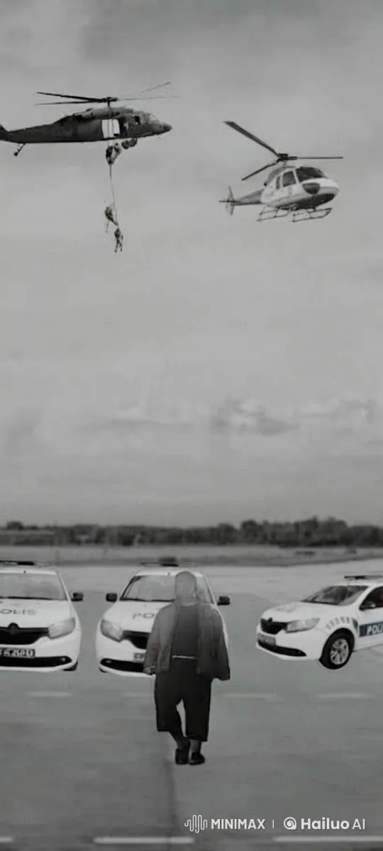 Military and Police Conduct Arrest Operation – AI Generated Video | Hailuo AI