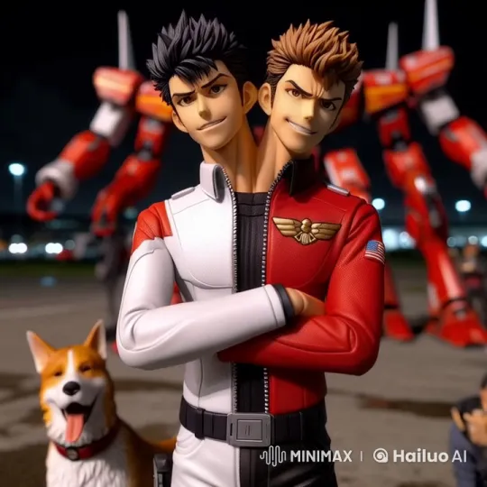 Conjoined Twins in Animated Chat with Cheering Dog – AI Generated Video | Hailuo AI