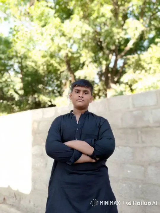 Boy Dances Joyfully in Traditional Outfit Against Nature Backdrop – AI Generated Video | Hailuo AI