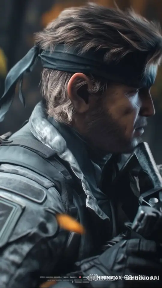 Tactical Soldier Prepares in Live2D Animation – AI Generated Video | Hailuo AI