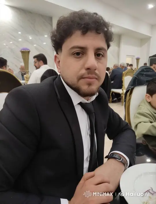 Man's Melancholy at Dining Table Captured in Live2D Animation – AI Generated Video | Hailuo AI