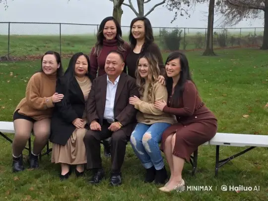 Family Harmony Turns Chaotic as Women Fight, Man Flees – AI Generated Video | Hailuo AI