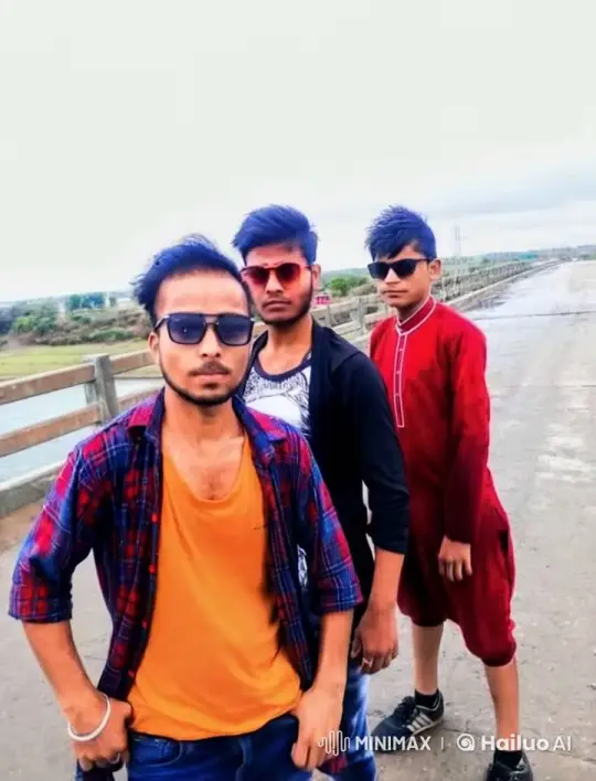 Young Men Depart on Helicopter from Bridge – AI Generated Video | Hailuo AI