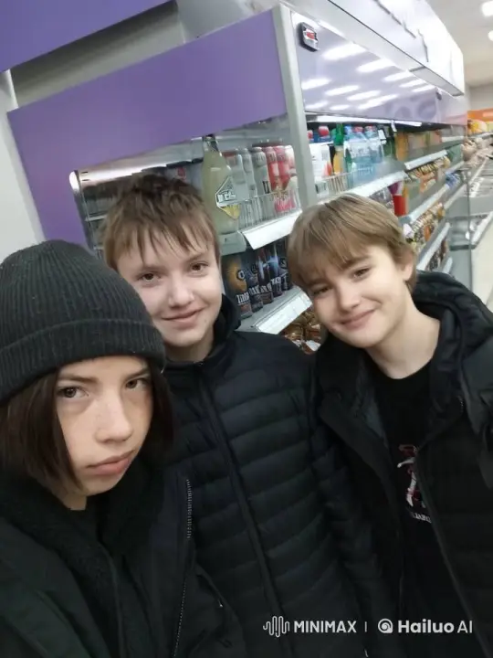 Boys in Aisle Kiss Before Grocery Store Explosion – AI Generated Video | Hailuo AI